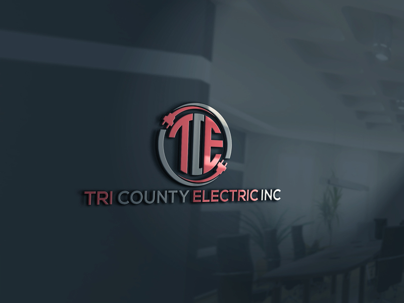 Logo Design by rafa studio for Tri County Electric Inc. | Design #15649624
