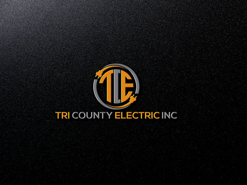 Logo Design by rafa studio for Tri County Electric Inc. | Design #15649627