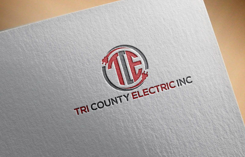 Logo Design by rafa studio for Tri County Electric Inc. | Design #15649628