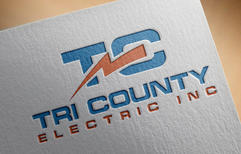Logo Design by rocklee for Tri County Electric Inc. | Design #15787604