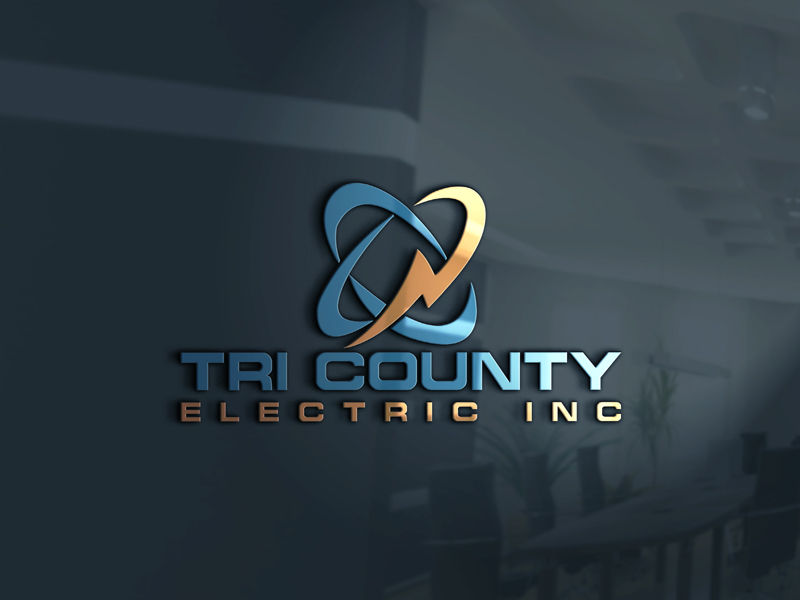 Logo Design by rocklee for Tri County Electric Inc. | Design #15787636