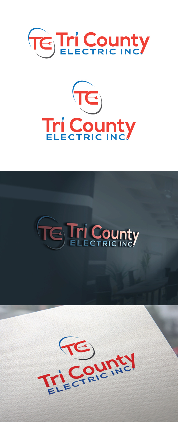 Logo Design by MS683968 for Tri County Electric Inc. | Design #15653140
