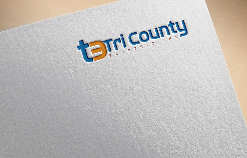Logo Design by A S design @ for Tri County Electric Inc. | Design #15655633