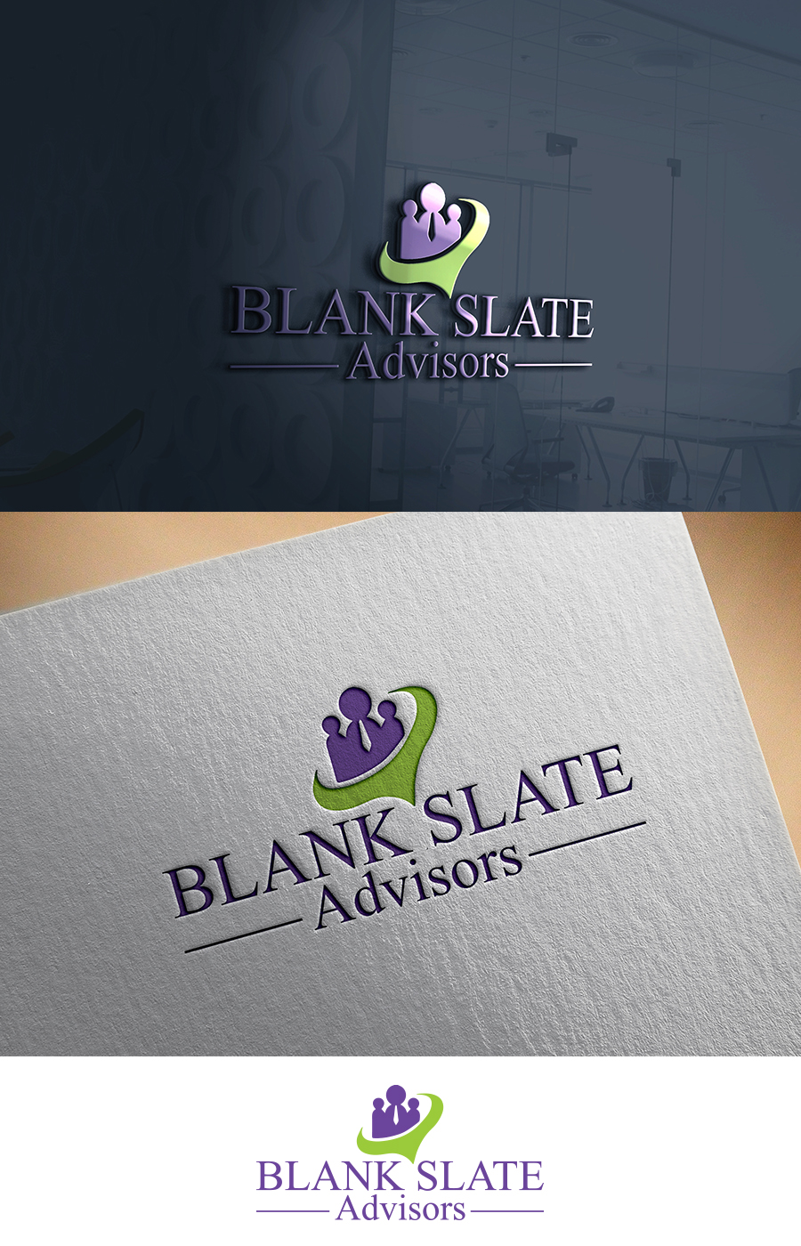 Logo Design by supercreative for Blank Slate Advisors | Design #15605004