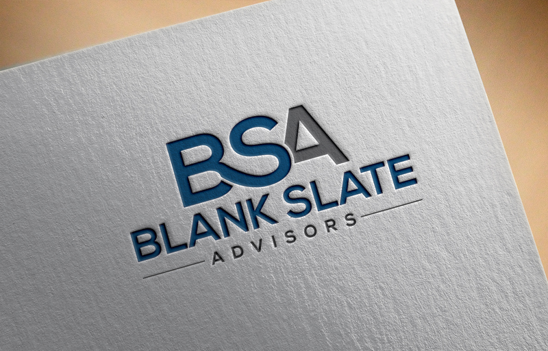 Diseño de Logo por IconicEcho para Blank Slate Advisors | Diseño #15604180