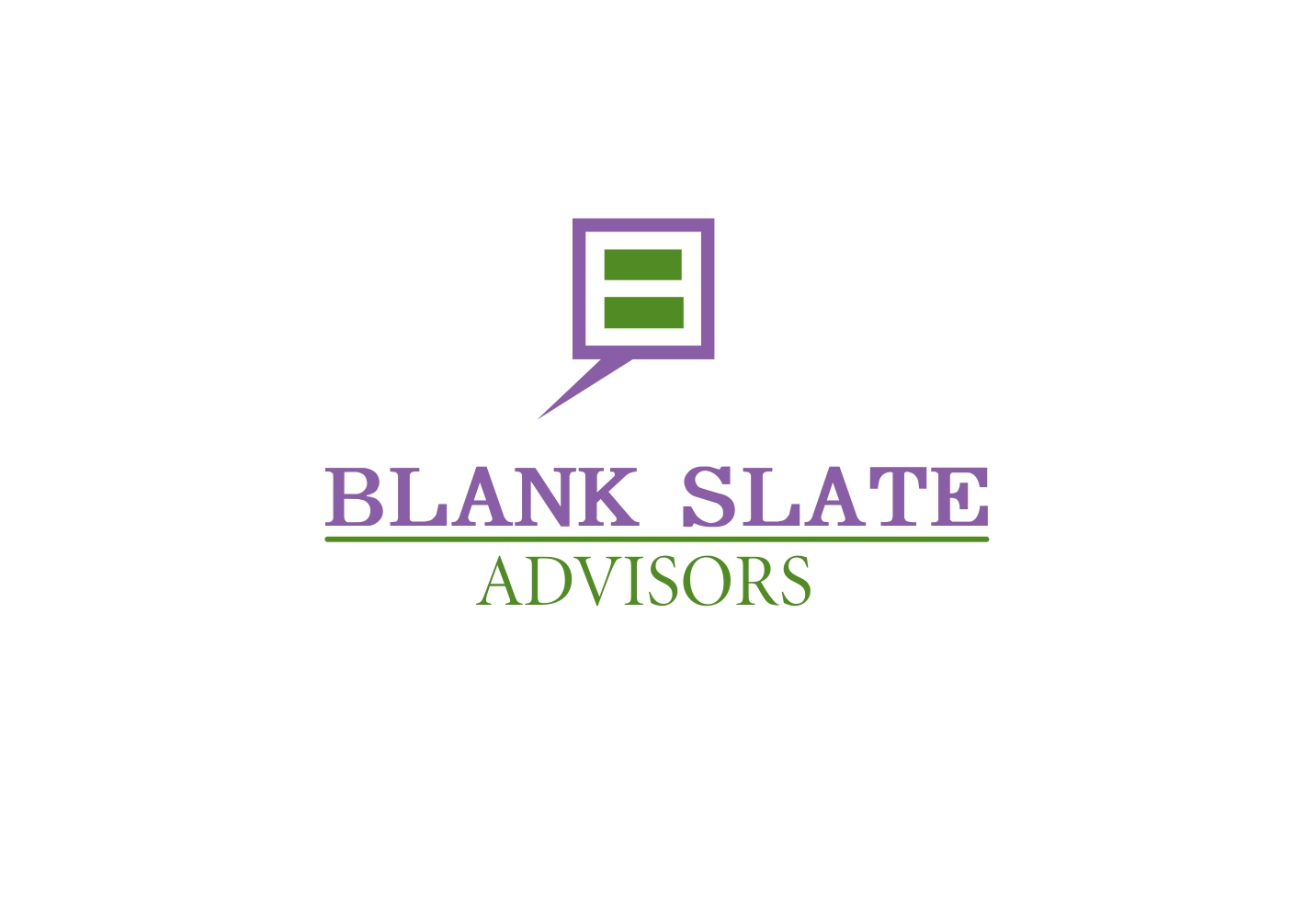 Logo Design by VectorMagic for Blank Slate Advisors | Design #15606286