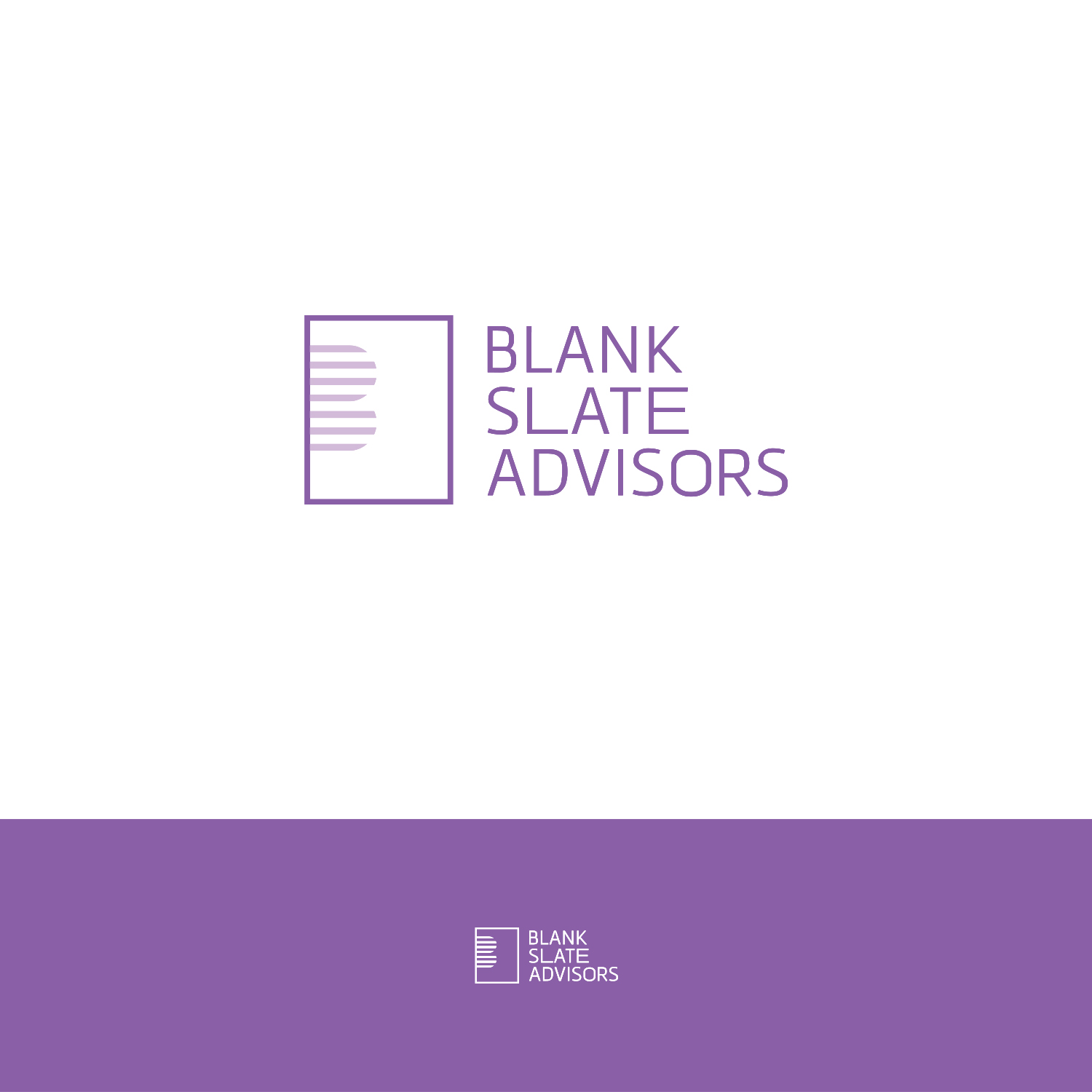 Design de Logo par TheWisemo pour Blank Slate Advisors | Design #16157663
