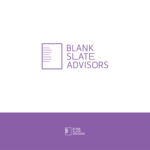 Design de Logo par TheWisemo pour Blank Slate Advisors | Design #16157663