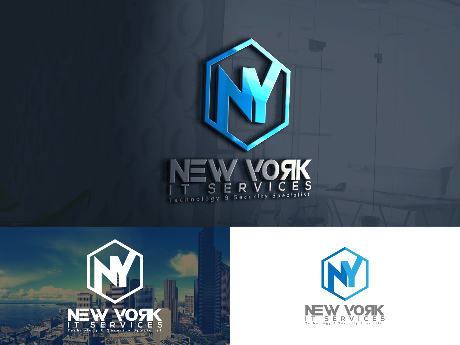 Logo Design by Aliza Creative for New York IT Service | Design #15577877