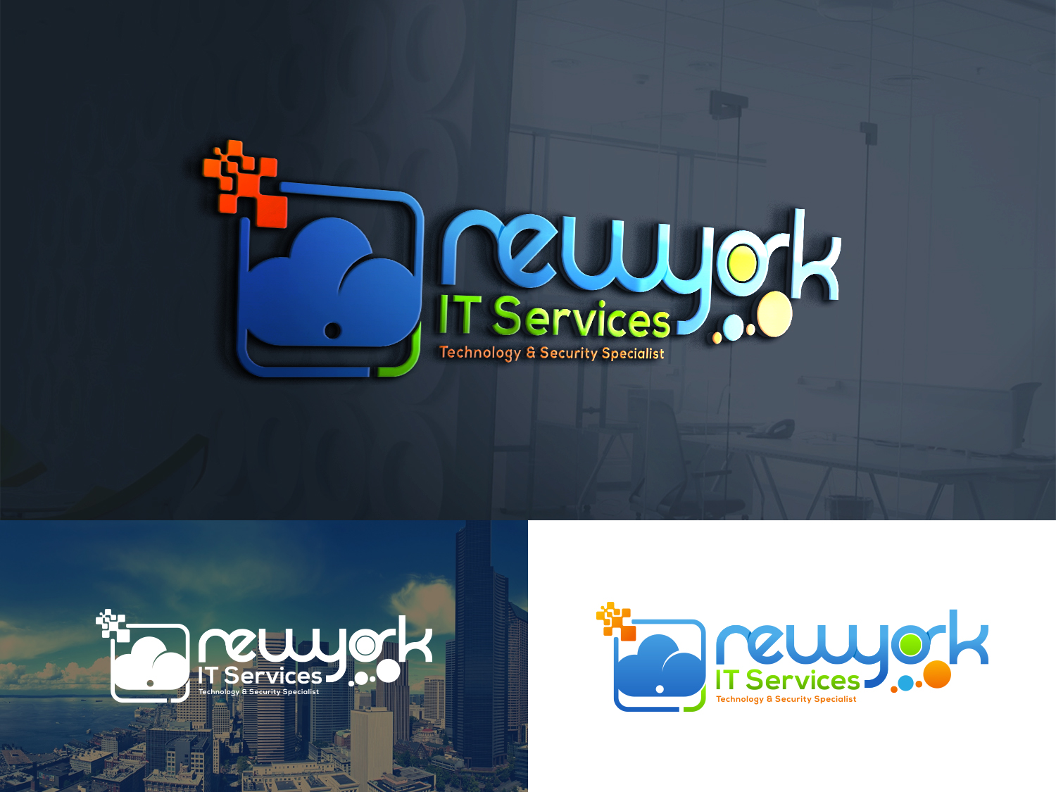 Logo Design by Aliza Creative for New York IT Service | Design #15595368