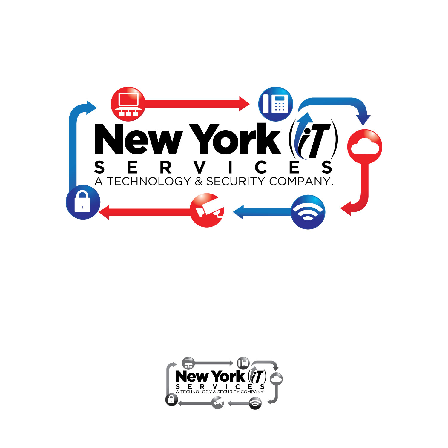 Design de Logo par concepts pour New York IT Service | Design #15795621