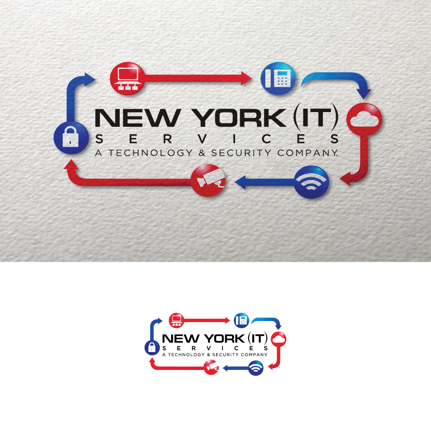 Logo Design by concepts for New York IT Service | Design #15795927