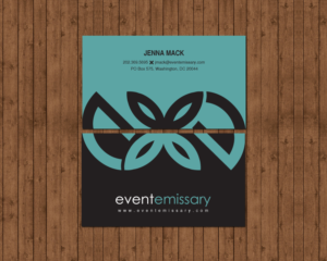 Business Card Design for Event Planning Company | Business Card Design by chandrayaan.creative