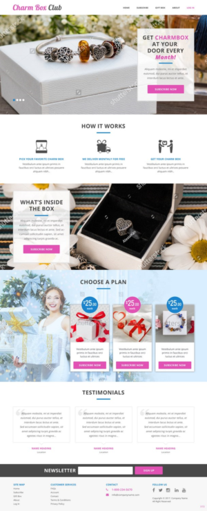 Web Design by pb for this project | Design: #15579537