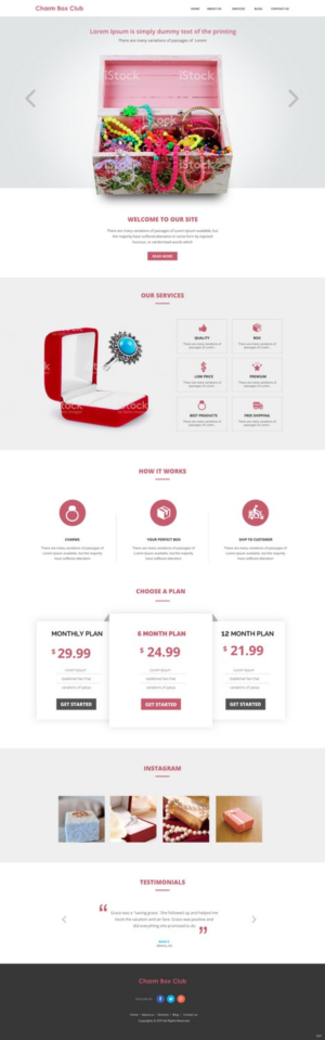 Web Design by pb for this project | Design: #15587782