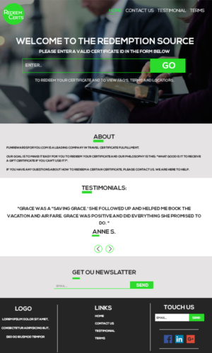 Web Design by creativemood438 for Shane | Design: #15602908
