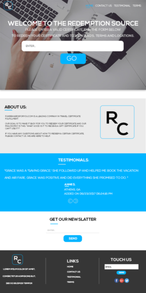 Web Design by creativemood438 for Shane | Design: #15634660