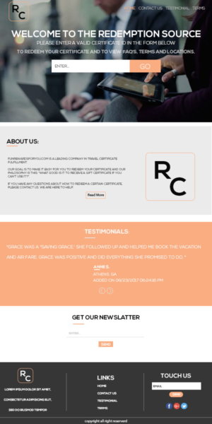Web Design by creativemood438 for Shane | Design: #15655233