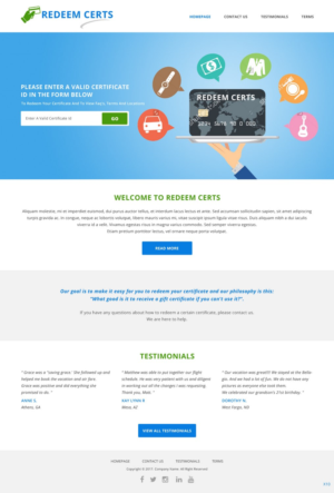 Web Design by pb for Shane | Design: #15579671