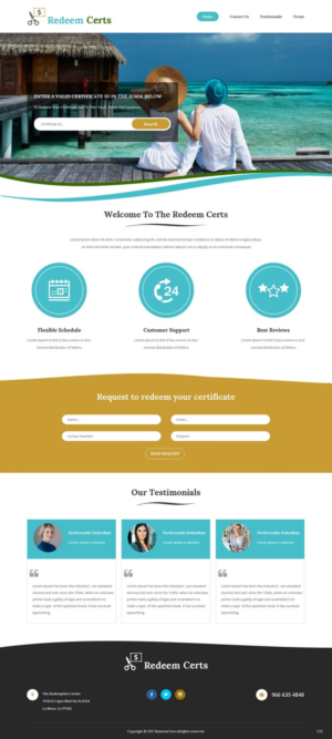 Web Design by pb for Shane | Design: #15579672
