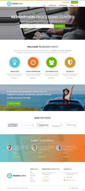 Web Design by pb for Shane | Design: #15579682