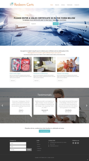 Web Design by pb for Shane | Design: #15579684