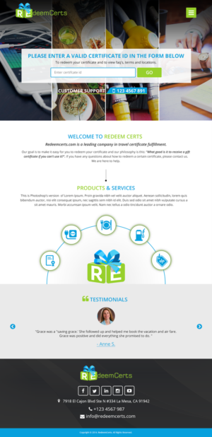 Web Design by Saurabh for Shane | Design: #15653652