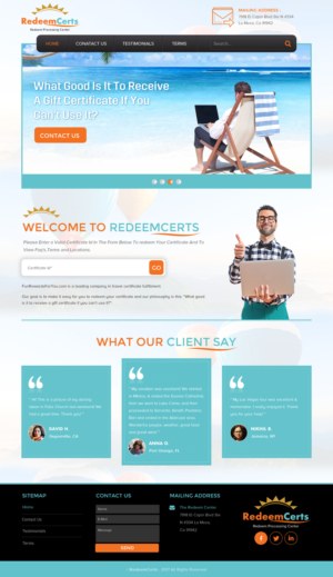 Web Design by rightway for Shane | Design: #15671228
