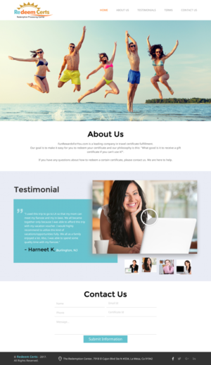 Web Design by rightway for Shane | Design: #15671241