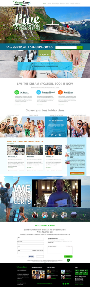 Web Design by angelcolmenares3 for Shane | Design: #15631774