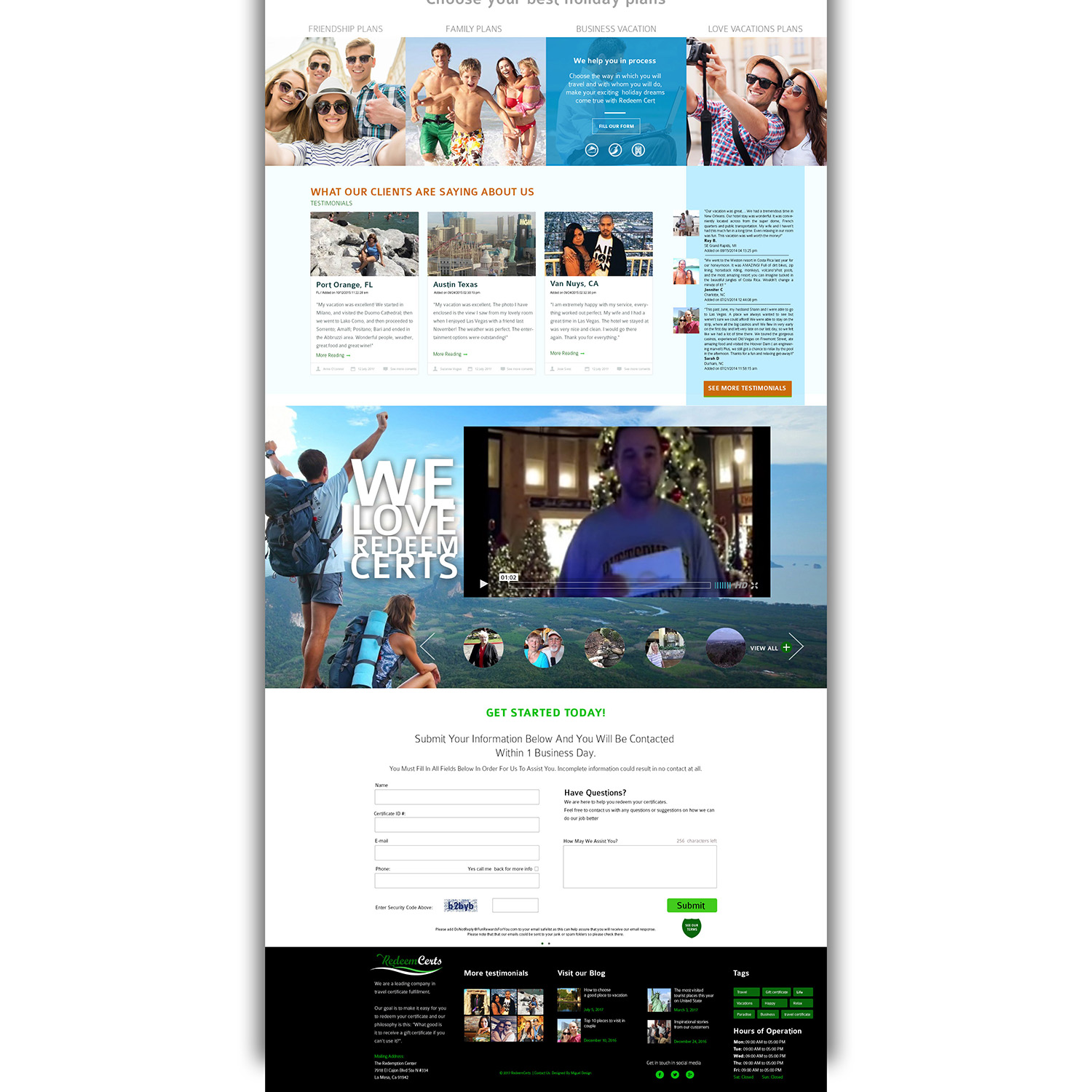 Web Design by angelcolmenares3 for Shane | Design #15631846