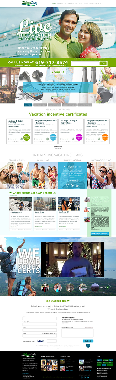 Web Design by angelcolmenares3 for Shane | Design #15668017