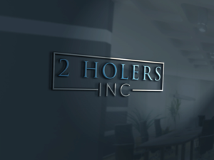 Logo Design by rocklee for 2 holers inc. | Design: #15612425