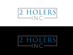 Logo Design by rocklee for 2 holers inc. | Design: #15612429