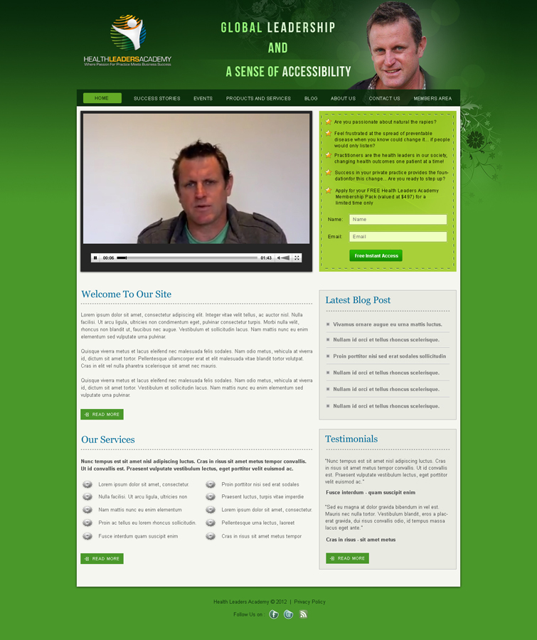 Web Design par BrandWeb pour ce projet | Design #587680