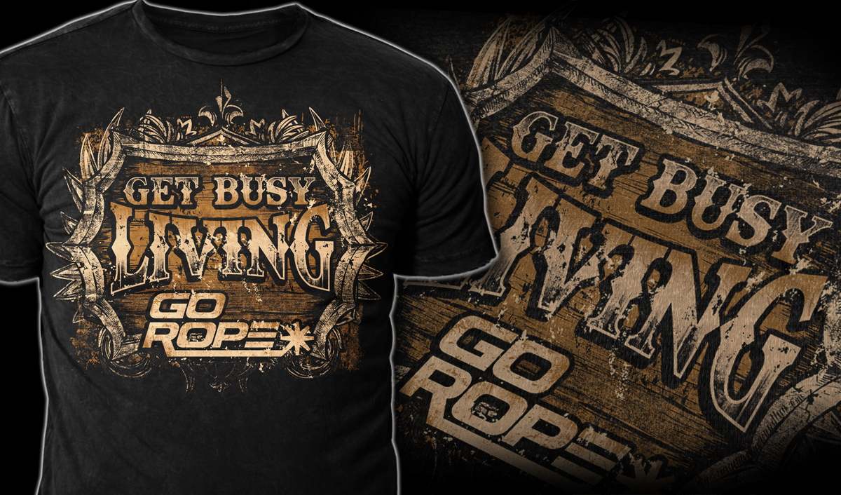 T-Shirt-Design von Mayonpx für Go Rope Clothing Co. | Design #15629991