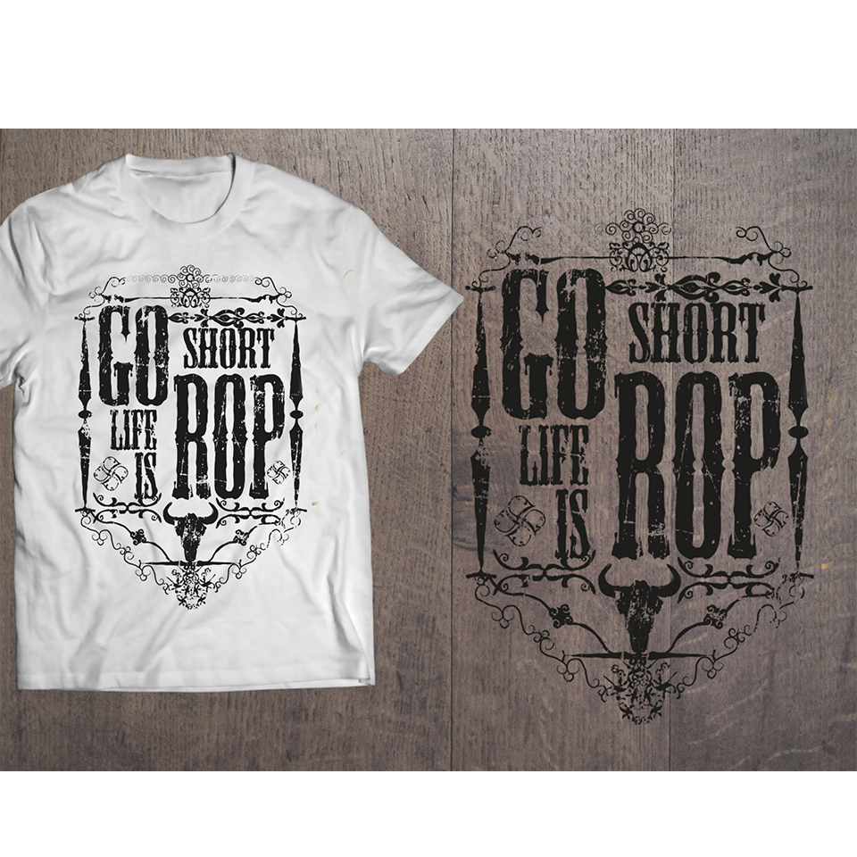 T-shirt Design by mekhfioui for Go Rope Clothing Co. | Design #15675024