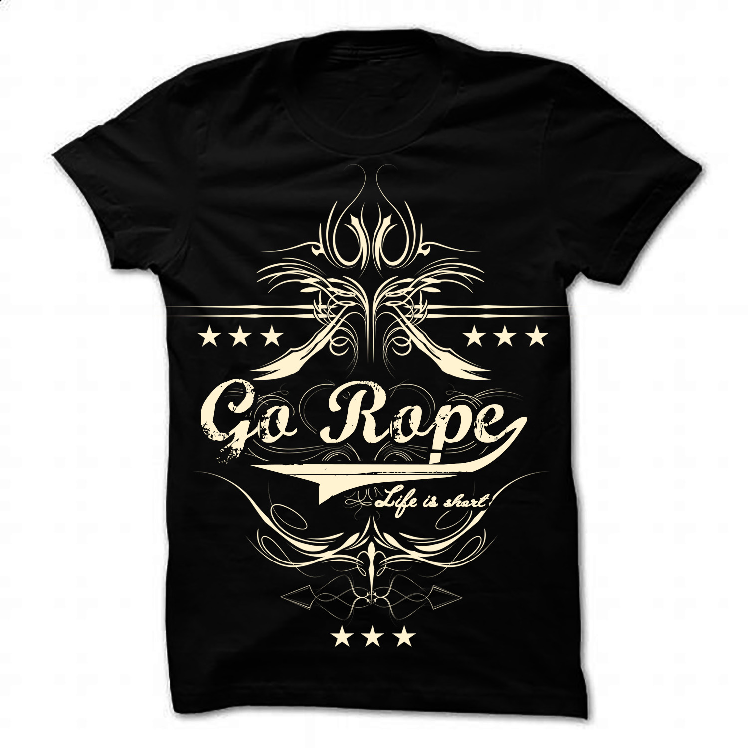 T-shirt Design by creative gravity for Go Rope Clothing Co. | Design #15818934