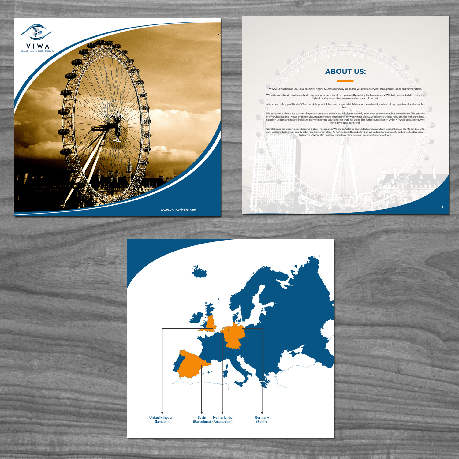 Brochure Design by debdesign for VIWA | Design #15597387