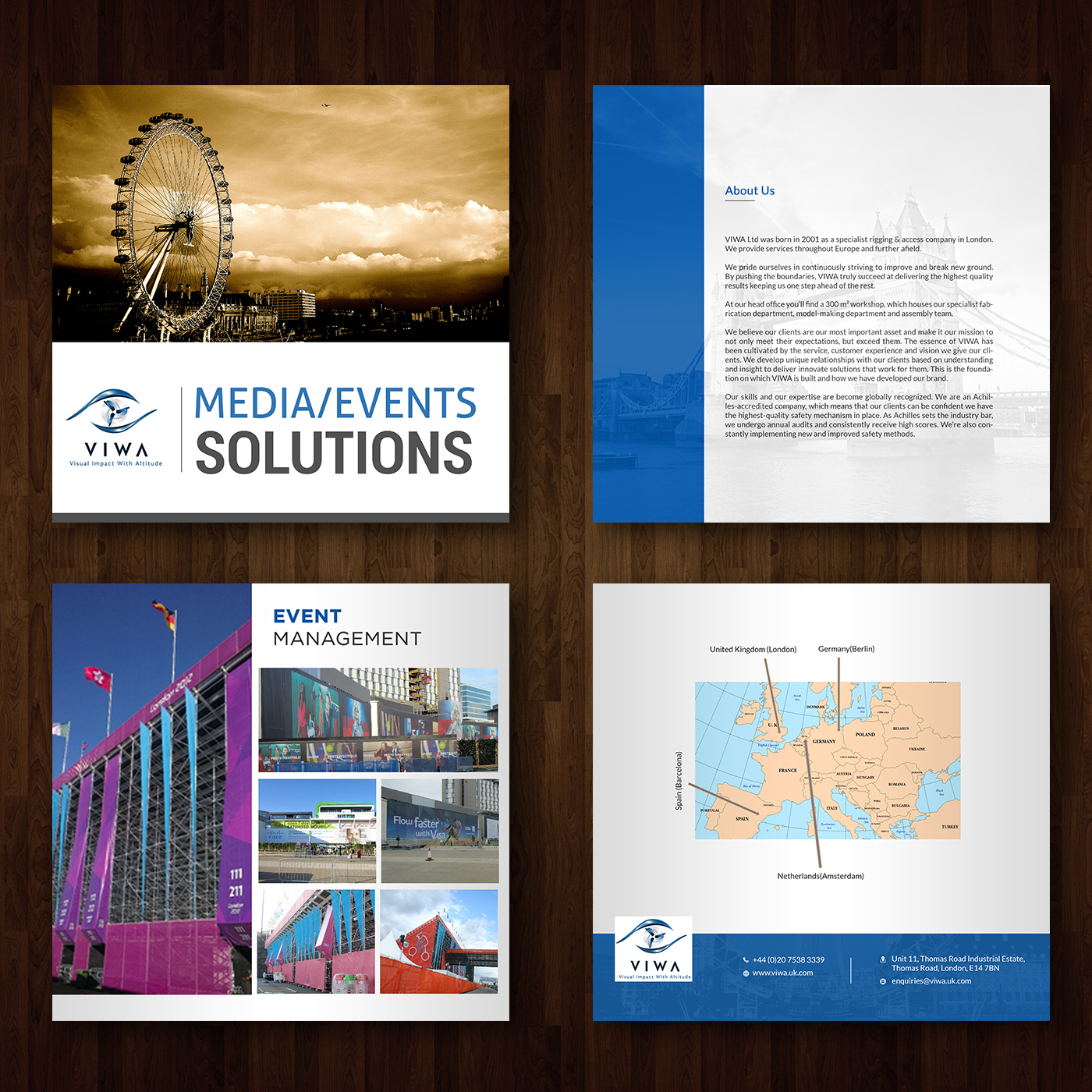 Brochure Design by creative.bugs for VIWA | Design #15613281