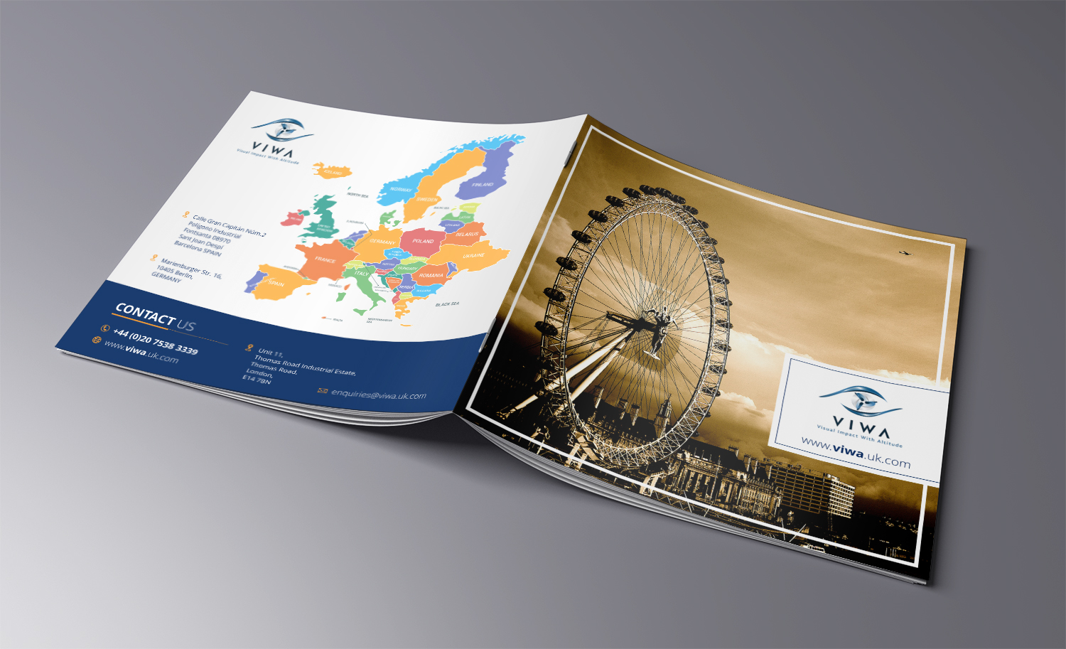 Brochure Design by ecorokerz for VIWA | Design #15594861