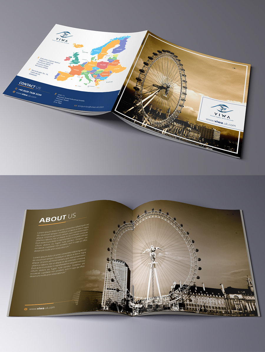 Brochure Design by ecorokerz for VIWA | Design #15612337