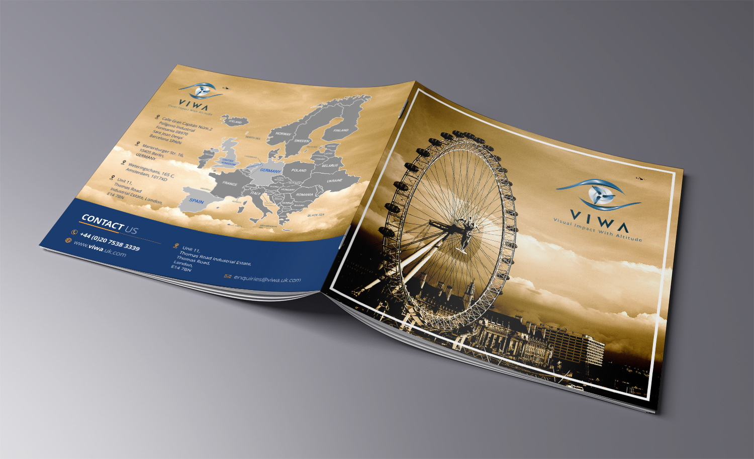 Brochure Design by ecorokerz for VIWA | Design #15614256