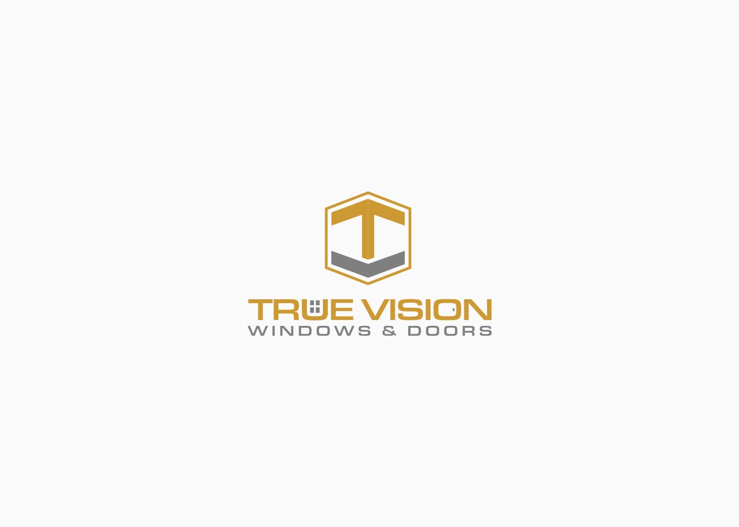 Logo Design by INDIAN_Ashok for True Vision Windows & Doors | Design #15586704