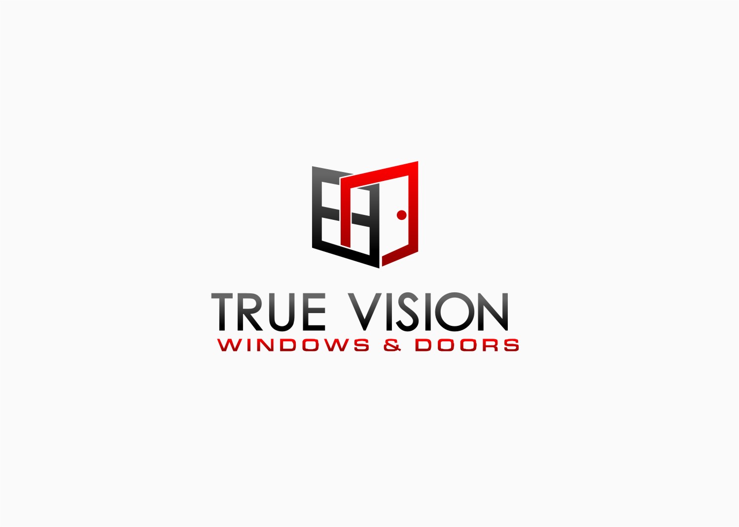 Logo Design by INDIAN_Ashok for True Vision Windows & Doors | Design #15586705