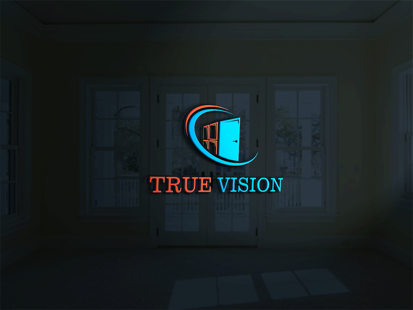 Logo Design by Deziners Zone for True Vision Windows & Doors | Design #15596112