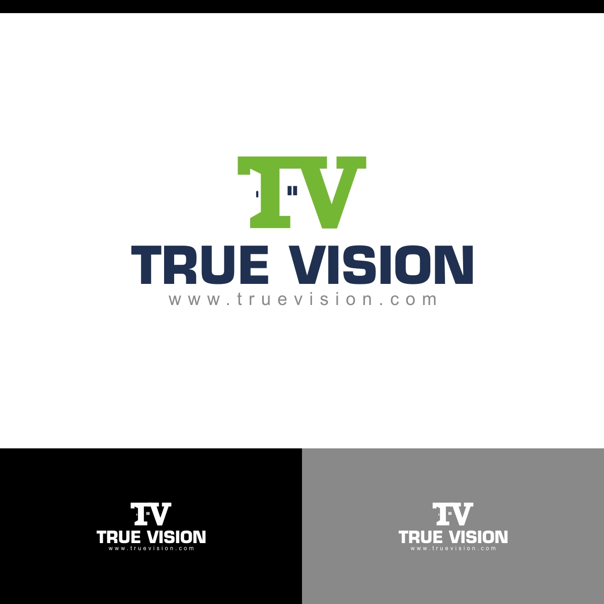 Diseño de Logo por webeezine para True Vision Windows & Doors | Diseño #15585347