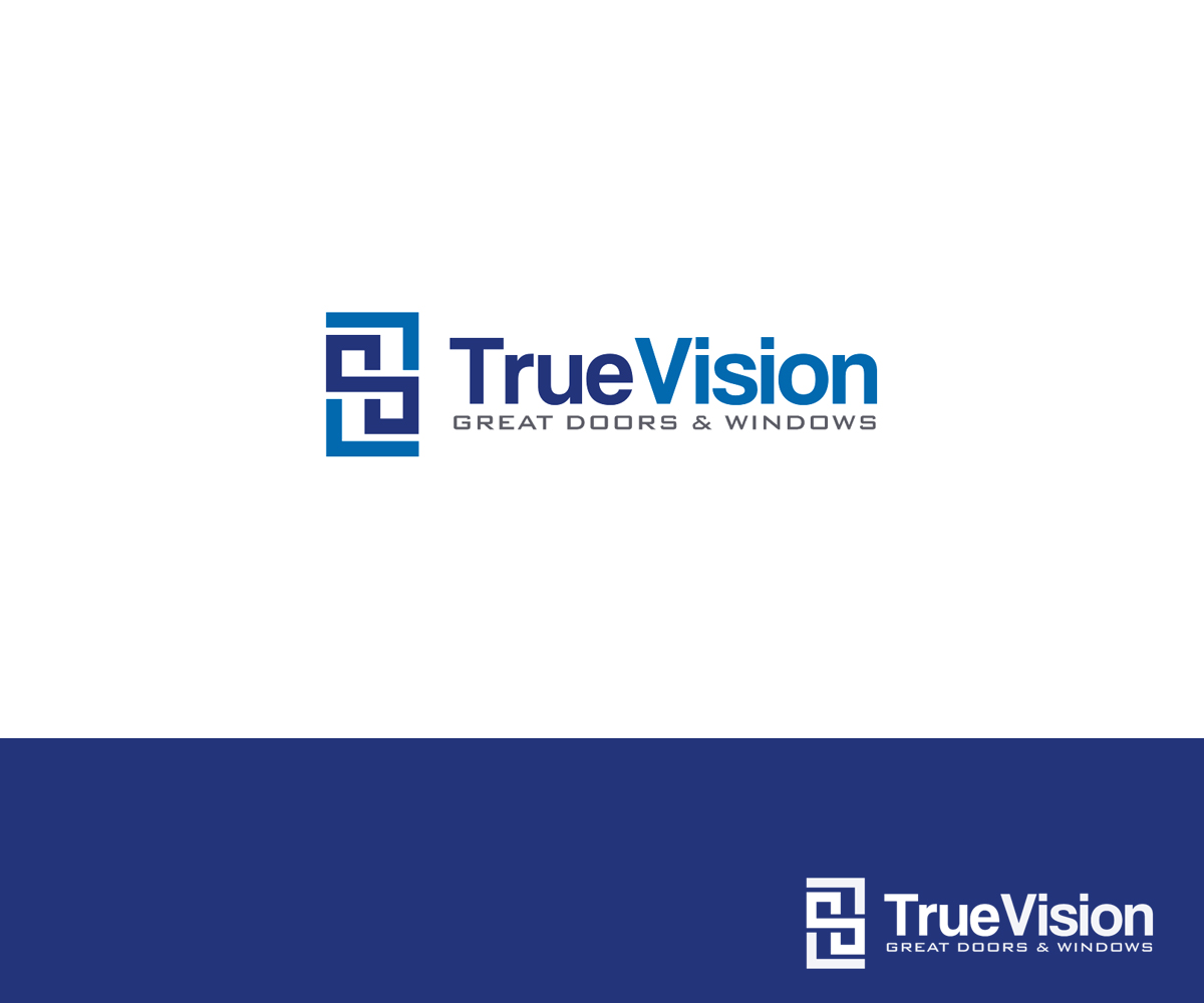 Diseño de Logo por carina_designs para True Vision Windows & Doors | Diseño #15584427