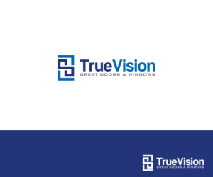 Diseño de Logo por carina_designs para True Vision Windows & Doors | Diseño: #15584427