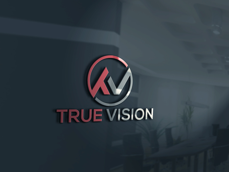 Diseño de Logo por rafa studio para True Vision Windows & Doors | Diseño #15599811